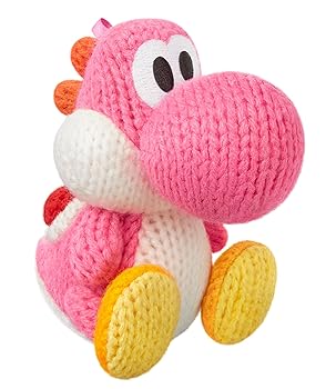 【中古】amiibo あみぐるみヨッシー ピンクヨッシー ウールワールドシリーズ