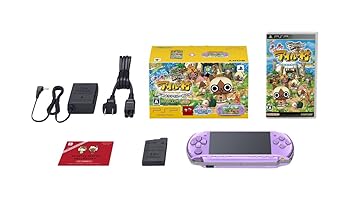 【中古】PSP「プレイステーション・ポータブル」 はじめようアイルー村パック PSPJ-30016 【メーカー生産終了】
