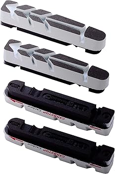 【中古】BBBビービービー ロードバイク カーボンリム専用ブレーキシュー カーブストップ ハイパフォーマンス BBS-29 前後ペア