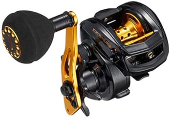 【中古】AbuGarcia アブガルシア KUROFUNE PH 黒船LT 左巻き 船小物釣り 船釣り パワーハンドル 両軸リール