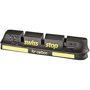 【中古】SWISS STOPスイス連邦立ちふさがる RACE PRO BLACK PRINCE 炭素リム用 ブレーキシュー