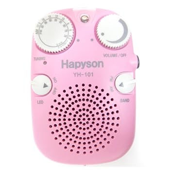 【中古】ハピソンHapyson LEDライト防水ラジオ ピンク YH-101-P 5,433円