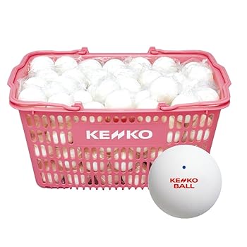 【中古】ナガセケンコーKENKO ソフトテニスどんぶり鉢 かご入り口・入口仕掛ける 御墨付き球10十二120個 TSOWK-V