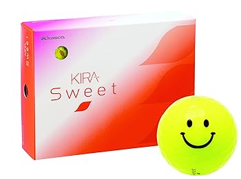 【中古】キャスコKasco ゴルフどんぶり鉢 KIRA SWEET キャラ1十二12個入り口・入口 黄色