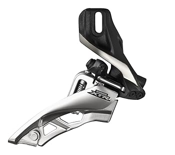 【中古】SHIMANOシマノ XTR FD-M9000D 直付 フロントディレーラー 側面律動的な調子