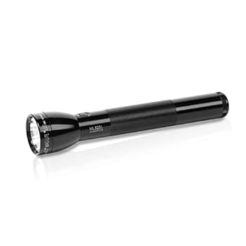 【中古】MAG-LITEマグライト 第三世代：3rd Generation 【本体色：ブラック】 MAGLITE 3D LEDマグライト ML300L-S3016ST33016, Black【単１アルカリ電池