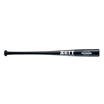 【中古】ZETTゼット 野球 木製 トレーニング バット 実打撃可能 84cm ブラック1900 BTT17784