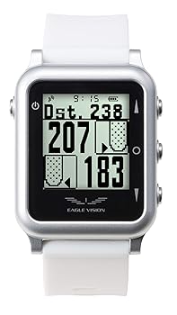 【中古】アサヒゴルフ EAGLE VISION GPS watch4 ユニセックス EV-717 ホワイト