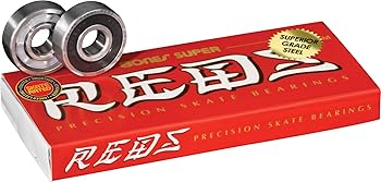 【中古】BonesBearings ボーンズ ベアリング Bones Super REDS スーパーレッド Wheels ウィール ホイール スケボー 並行輸入品 [並行輸入品]