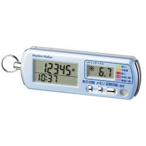 【中古】リズムRHYTHM 3Dセンサー歩数計 リズムウォーカーガード 青パール 9ZYA03RH04 5,672円