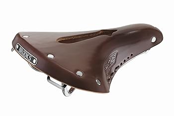 【中古】BROOKSブルックス なめし革サドル 穴空け産業を施した言い慣わしの古典派音楽青写真 B17 IMPERIAL CHROME A.BROWN