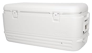 【中古】iglooイグルー クーラーボックス POLAR 120 約114L ポーラー アウトドア キャンプ レジャー 釣り ホワイト 60379