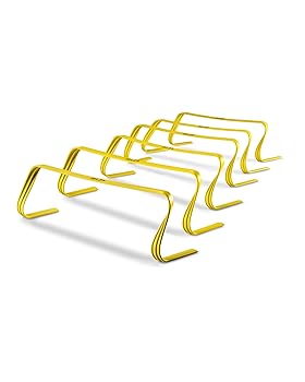 【中古】スキルズSKLZ ハードル イエロー 15cm/23cm/30cmセット 6個入り ジム フットワーク/バランス/スピードトレーニング用 【日本正規輸入品】 1860