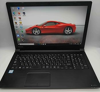 【中古】【39shop】中古パソコン★ノートパソコン 東芝 TOSHIBA dynabook B65/B Core i5 6300U 2.40GHz 8GBメモリ 500GB Sマルチ Windows10 Pro 64bit 搭載 15.6型ワ（良い）｜アトリエ絵利奈