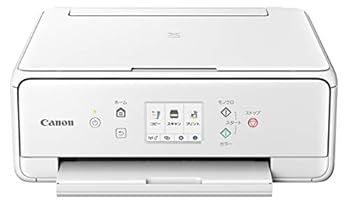 【中古】【39shop】Canon★プリンター A4インクジェット複合機 PIXUS TS6330 ホワイト 2019年モデル 5色・独立型・対応インクBCI-380/381シリーズ（良い）｜アトリエ絵利奈