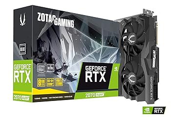 【中古】ZOTAC ゾタック GAMING GeForce RTX 2070 SUPER MINI グラフィクスゲーム盤 VD7074 ZT-T20710E-10M