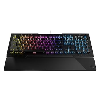 【中古】ROCCAT USB VULCAN 121 AIMO RGB MECHANICAL GAMING KEYBOARD RED SWITCH 定め事品 ROC-12-671-RD