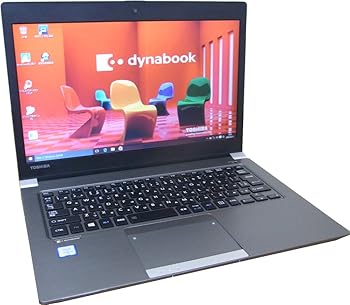 【中古】中古パソコン ノートパソコン 東芝 TOSHIBA dynabook R63/U Core i5 6200U 2.30GHz 8GBメモリ SSD 128GB Windows10 Pro 64bit 搭載 13.3型ワイド