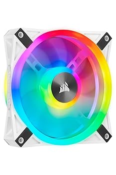 【中古】Corsair iCUE QL140 RGB White 140粍 シングル気違い PWM相応う マイコン入れもの気違い CO-9050105-WW FN1396