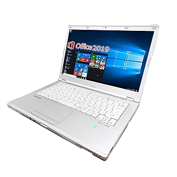 【中古】【Microsoft Office 2019積み上げる】【Win 10積み上げる】Panasonic CF-LX4/第五時人Core i5-5300M 2.3GHz/新品記憶装置:8GB/新品SSD:256GB/ヴィデオディスク百貨店マル