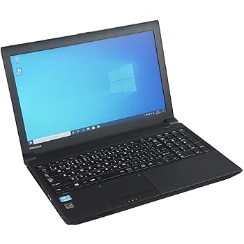 【中古】中古パソコン Windows10 ノートPC 一 東芝 Dynabook Satellite B553/J Core i5 3230M 2.6～最大3.2GHz MEM:8GB HDD:500GB DVDマルチ 無線LAN:有