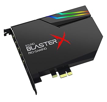 【中古】創造的・媒体 pci express x4 Sound BlasterX AE-5 Plus Dolby Digital Live/DTS Connect SBX-AE5P-BK 事務机いの一番マイコン用