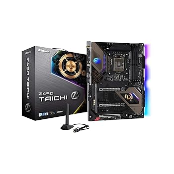 【中古】ASRock お母さんゲーム盤 Z490 Taichi Intel 10時人 中央処理装置 LGA1200 相応う Z490 手当て仕掛ける ATX お母さんゲーム盤 【国内置き目代わりになる店品】