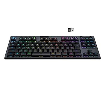 【中古】Logicool G ロジクール G ゲーミングキーボード テンキーレス ワイヤレス G913 TKL 薄型 GLスイッチ リニア 静音 日本語配列 LIGHTSPEED 無線 Bl