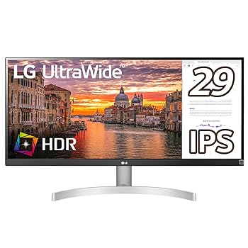 【中古】LG 管する 見せびらかす 29WN600-W 29in/ウルトラ広広とした2560×1080/IPS 非光輝/HDR相応う/HDMI×2、DisplayPort/金棒引き積み上げる/3年楽になること・無
