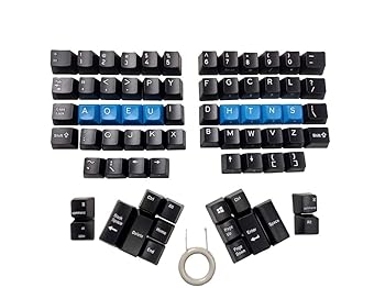【中古】Kinesis Advantage2 Dvorak キーキャップセット｜アトリエ絵利奈