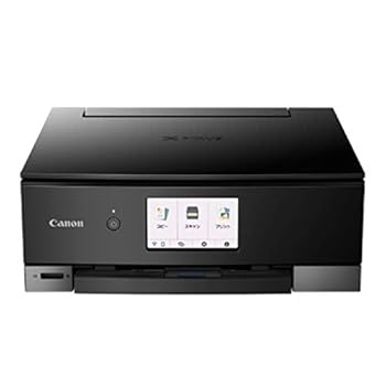 【中古】Canon プリンター A4インクジェット複合機 PIXUS TS8430 ブラック 2020年モデル テレワーク向け 普通|アトリエ絵利奈