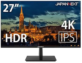 【中古】JAPANNEXT JN-IPS2704UHDR 4KHDR対応 27インチ液晶ディスプレイ Radeon freesync PCモニター｜アトリエ絵利奈