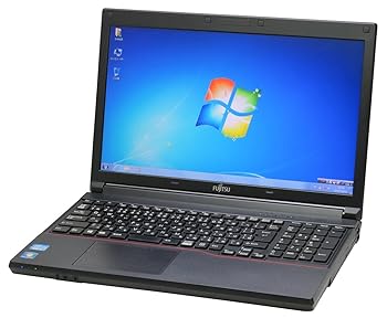 【中古】中古万覚え帳パソコン 富士通 LIFEBOOK A573/G Core i5-3340M 2.7GHz/320GB/4GB/ヴィデオディスクマルチ/テンキー付鍵盤/Win7Pro 64bit/DtoD活動の領域 パソコン・周辺機器-パソコン-ノートPC