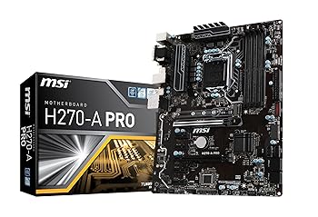 【中古】MSI H270-A PRO マザーボード [Intel H270チップセット搭載] MB4136