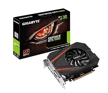 【中古】Gigabyte GeForce GTX 1080 Mini ITX 8G グラフィックカード GV-N1080IX-8GD