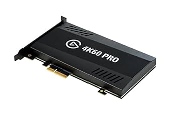 【中古】【39shop】Elgato★Game Capture 4K60 Pro - 4Kでゲームをキャプチャー PS4 Pro,Xbox OneX gameplay, PCIe x4 10GAG9901 【日本正規代理店品】(非常に良い)|アトリエ絵利奈