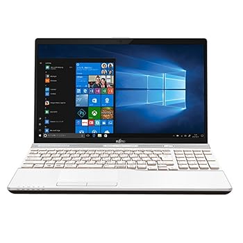 【中古】FMVA53B3W割り増し金白いこと LIFEBOOK AHシリ-ズ 15.6型液晶