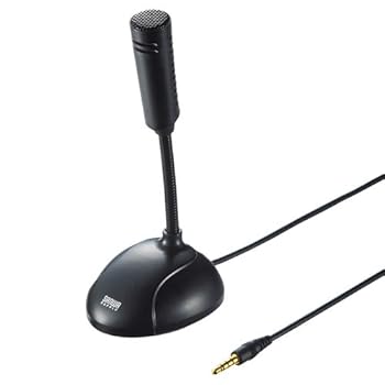【中古】サンワサプライ 4極用高感度マイク MM-MC31×2セット