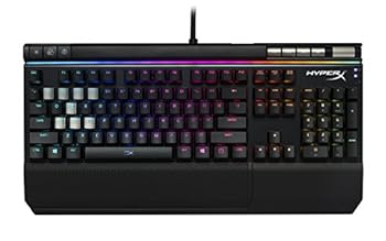 【中古】HyperX Alloy Elite RGB ゲーミングキーボード 茶軸 ゲーマー向け USB申し受ける界面 LEDうしろ側点火装置 2 HX-KB2BR2-US/R1
