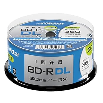 【中古】勝利者 Victor 1回録画用 BD-R DL VBR260RP30SJ2 片面2層/1-6倍速/30枚 白いこと ブルーレイディスクメディア-録画・録音用メディア-TV・オーディオ・カメラ
