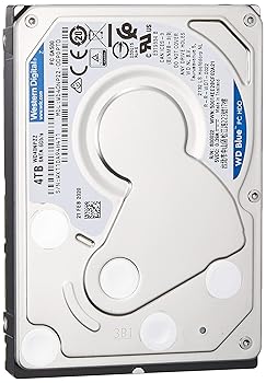 【中古】Western Digital HDD 4TB WD Blue PC 2.5インチ 内蔵HDD WD40NPZZ