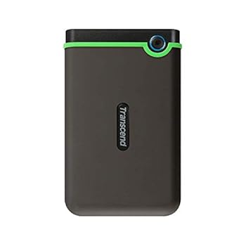 【中古】Transcend ポータブルHDD 1TB 耐衝撃 スリムタイプ USB3.1 Gen1 アイロングレー 3 TS1TSJ25M3S 15,499円