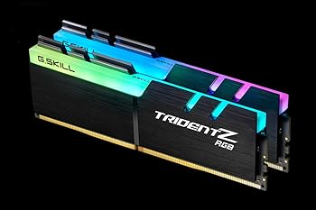 【中古】【39shop】G.skill★DDR4 Trident Z RGB For AMD F4-3200C16D-16GTZRX DDR4-3200 8GBx2(非常に良い)｜アトリエ絵利奈