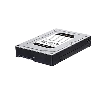 【中古】StarTech.com 3.5inベイHDD入れもの 2.5in固定ディスク着脱マウンタ SATA/SAS取り替えっこSSD/HDD相応う 2.5in運転を3.5inうつり変わり 25SATS
