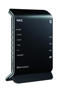 【中古】NEC 無線LAN WiFi ルーター dual band Wi-Fi5 11ac / WG1200HP3 Atermシリーズ 2ストリーム 5GHz帯 / 2.4GHz帯 ? ??PA-WG1200HP3【 iPhone 13 /