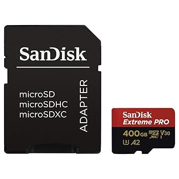 【中古】Sandisk Extreme PRO 400GB microSDXCメモリーカード SDSQXCZ-400G-GN6MA ［並行輸入品］
