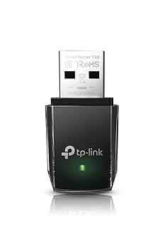 【中古】TP-Link WiFi 無線LAN 子機 11ac MU-MIMO AC1300 866+400Mbps デュアルバンド Archer T3U ブラック