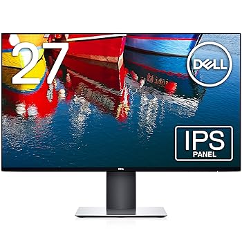 【中古】Dell U2719D 27in 管する 3一年無輝点取り替えっこ/WQHD/IPS非光輝/DP,HDMI/縦横回転させる,高さかい繕う/Rec.709 99%