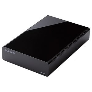 【中古】ELD-ERT010UBK 黒いこと取り付けHDD