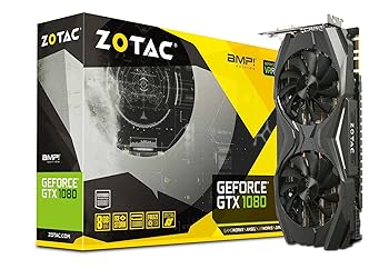 【中古】ZOTAC Geforce GTX 1080 AMP EDITION グラフィクスゲーム盤 VD6068 ZTGTX1080-8GD5XAMP01